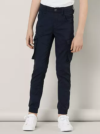NAME IT | Pantalon cargo garçon coupe regular NITBAMGO | blau